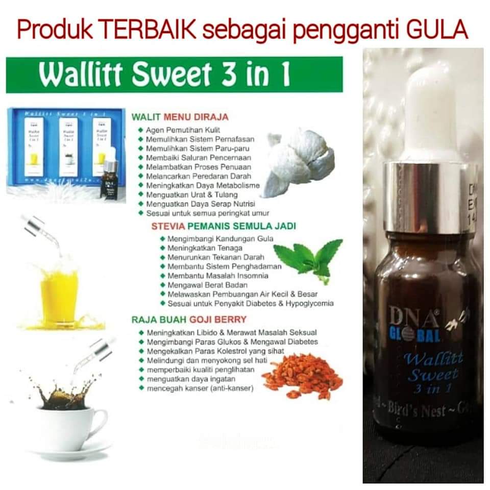 JUS WALIT GINSENG & WALIT STEVIA