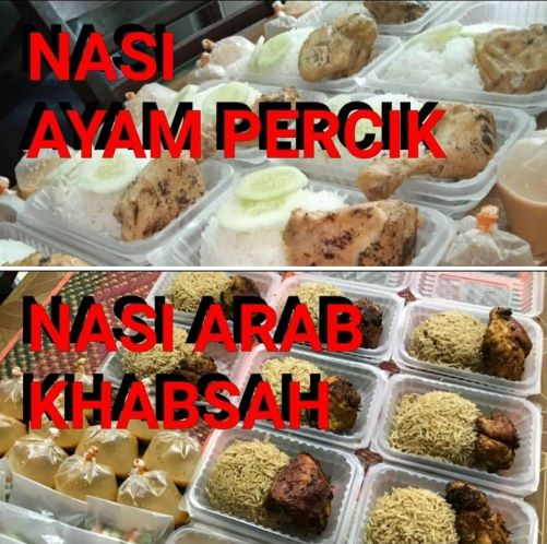 NASI ARAB KHABSAH & AYAM PERCIK