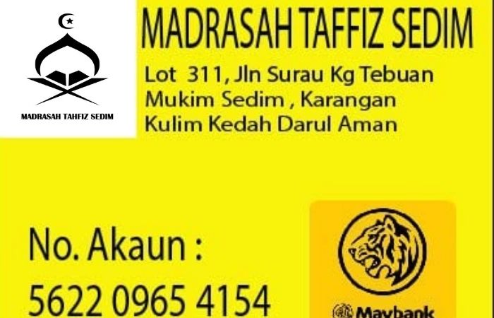 MADRASAH TAHFIZ SEDIM KULIM