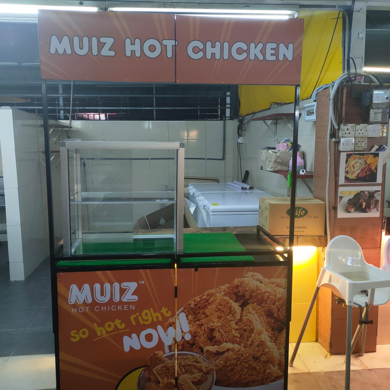 MUIZ HOT CHICKEN KG BARU